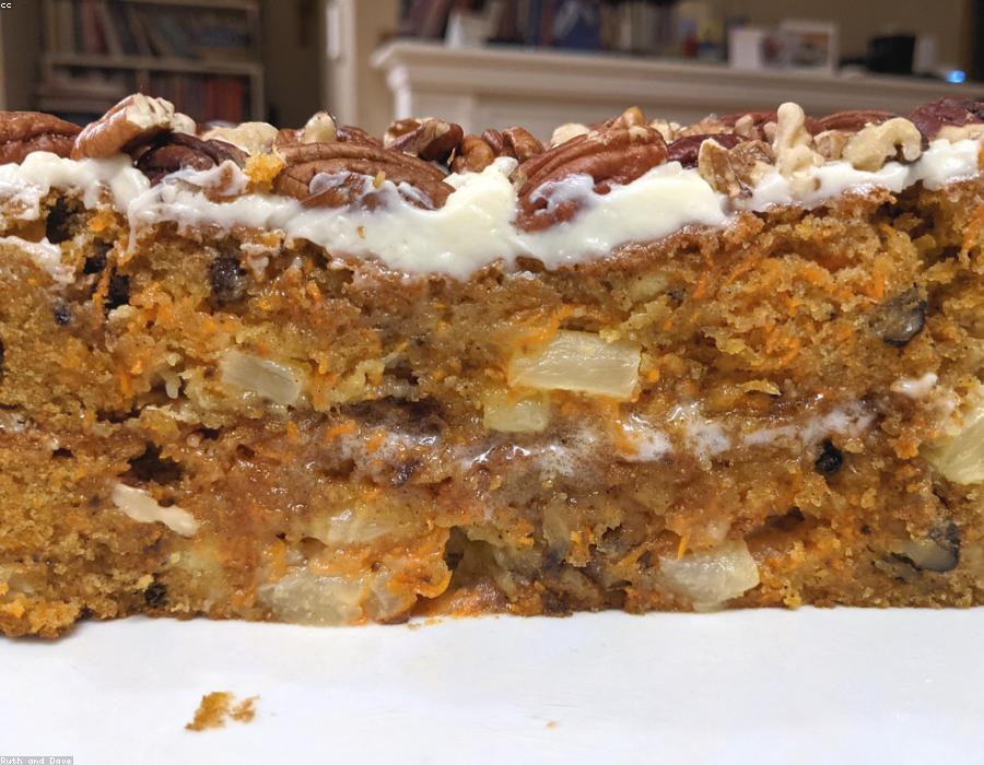 Carrot Cake Slice